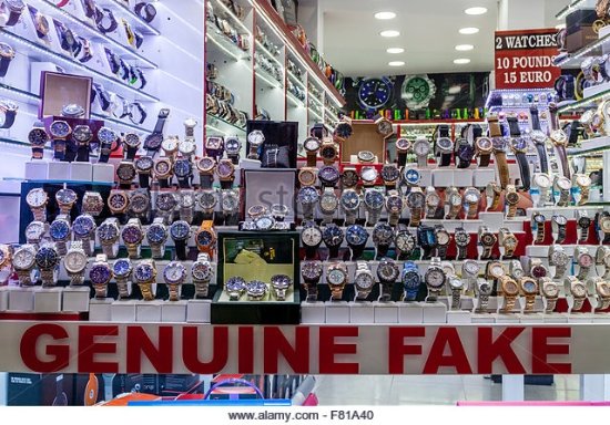Beware of Genuine Fakes - Markets in Marmaris, Turkey