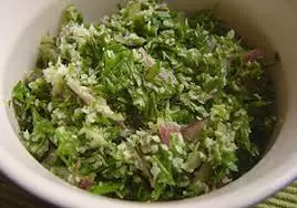 Gotu Kola Sambol (Pennywort Salad)