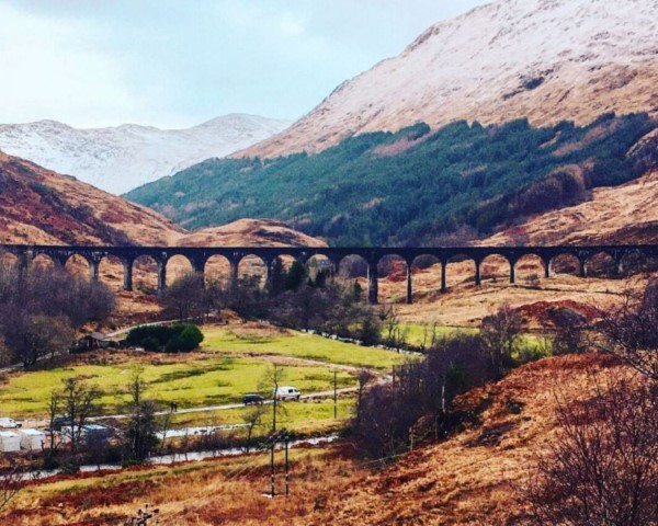 Great Scenic Rail Journeys-Scotland - West Highland Line - View of the Glenfinnan Viaduct