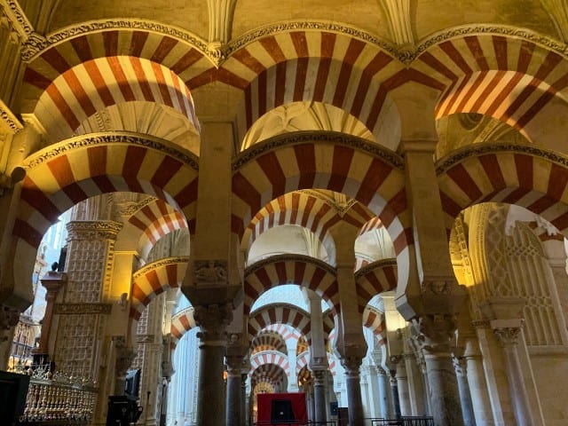 La Mezquita in Cordoba, Spain. 
