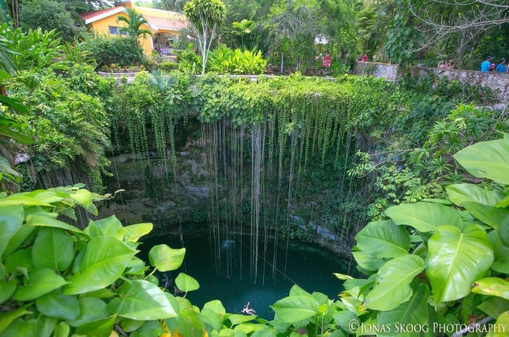 Ik Kil cenote in Yucatan. One of the best things to do in Mexico in June.